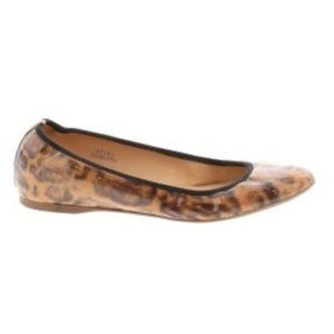 J Crew Cece Lula Leopard Ballet Flats